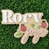 Personalized Baby Name Sign For Nursery Wall - Custom Wooden Name Decor, Wood Nameplate With Ladybugs, Baby Girl Shower Gift