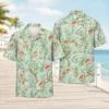 Fish Hawaiian Shirt For Men Women, Tropical Ocean Fish Print Aloha Button Down Shirt, Beach Vacation Summer Resort Cruise Casual Wear - Style 2