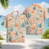 Fish Hawaiian Shirt For Men Women, Tropical Ocean Fish Print Aloha Button Down Shirt, Beach Vacation Summer Resort Cruise Casual Wear - Style 3