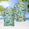Fish Hawaiian Shirt, Pattern Fishing Hawaiian Shirt, Fishing Lover Shirt, Gift For Men Women, Fishing Hawaiian Shirt, Fisherman Hawaiian Shirt - Style 1