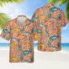 Fish Hawaiian Shirt, Pattern Fishing Hawaiian Shirt, Fishing Lover Shirt, Gift For Men Women, Fishing Hawaiian Shirt, Fisherman Hawaiian Shirt - Style 6
