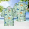 Fish Hawaiian Shirt, Pattern Fishing Hawaiian Shirt, Fishing Lover Shirt, Gift For Men Women, Fishing Hawaiian Shirt, Fisherman Hawaiian Shirt - Style 7