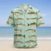 Freshwater Fish Hawaiian Shirt For Men Women, Fishing Lover Gift, Summer Vacation Button Up - Style 10