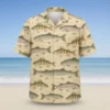 Freshwater Fish Hawaiian Shirt For Men Women, Fishing Lover Gift, Summer Vacation Button Up - Style 3