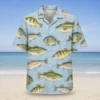 Freshwater Fish Hawaiian Shirt For Men Women, Fishing Lover Gift, Summer Vacation Button Up - Style 4