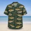 Freshwater Fish Hawaiian Shirt For Men Women, Fishing Lover Gift, Summer Vacation Button Up - Style 6