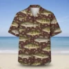 Freshwater Fish Hawaiian Shirt For Men Women, Fishing Lover Gift, Summer Vacation Button Up - Style 8