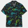 Hawaiian Shirt For Men Women, Fish Bone Tropical Aloha Shirt, Funny Beach Vacation Button Down Shirt - Style 6