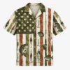 Patriotic Fishing Hawaiian Shirt For Men Women, Usa Flag Fish Button Down, Fisherman Gift Shirt, 4Th Of July Outfi - Style 10