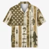 Patriotic Fishing Hawaiian Shirt For Men Women, Usa Flag Fish Button Down, Fisherman Gift Shirt, 4Th Of July Outfi - Style 3