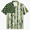 Patriotic Fishing Hawaiian Shirt For Men Women, Usa Flag Fish Button Down, Fisherman Gift Shirt, 4Th Of July Outfi - Style 6