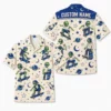 Personalized Alien Skateboarding Outer Space Hawaiian Shirt For Men And Women, Short Sleeve Funny Sci-Fi Skater Galaxy, Custom Name Button Down - Style 9