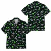 Personalized Alien Ufo Outer Space Hawaiian Shirt For Men And Women, Short Sleeve Funny Sci-Fi Galaxy Night Print, Custom Name Button Down - Style 2