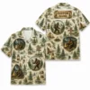 Personalized Bigfoot Camping Hawaiian Shirt For Men And Women, Short Sleeve Funny Sasquatch Forest Adventure, Custom Name Summer Button Down - Style 7