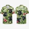Personalized Cow Tropical Hawaiian Shirt For Men And Women, Short Sleeve Cute Farm Animal Island Vacation, Custom Name Summer Button Down - Style 7