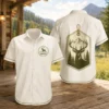 Personalized Deer Hunting Hawaiian Shirt For Men And Women, Short Sleeve Artistic Wildlife, Custom Name Summer Button Down - Style 5