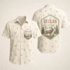 Personalized Deer Hunting Hawaiian Shirt For Men And Women, Short Sleeve Mountain Wildlife Print, Custom Name Summer Button Down - Style 8