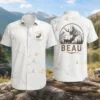 Personalized Deer Hunting Hawaiian Shirt For Men And Women, Short Sleeve Nature Landscape Print, Custom Name Summer Button Down - Style 3