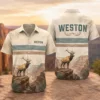 Personalized Deer Hunting Hawaiian Shirt For Men And Women, Short Sleeve Nature Landscape Print, Custom Name Summer Button Down - Style 6