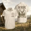 Personalized Deer Hunting Hawaiian Shirt For Men And Women, Short Sleeve Rustic Wilderness Print, Custom Name Summer Button Down - Style 6