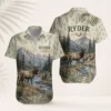 Personalized Deer Hunting Hawaiian Shirt For Men And Women, Short Sleeve Scenic Nature Print, Custom Name Summer Button Down - Style 6