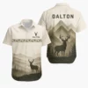 Personalized Deer Hunting Hawaiian Shirt For Men And Women, Short Sleeve Vintage Forest Print, Custom Name Summer Button Down - Style 3