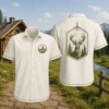 Personalized Deer Hunting Hawaiian Shirt For Men And Women, Short Sleeve Vintage Forest Print, Custom Name Summer Button Down - Style 6