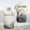 Personalized Deer Hunting Hawaiian Shirt For Men And Women, Short Sleeve Vintage Forest Print, Custom Name Summer Button Down - Style 9