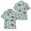Personalized Dinosaur Summer Beach Aloha Hawaiian Shirt For Men And Women, Short Sleeve Funny Prehistoric Animal Island Vacation, Custom Name Button Down - Style 4