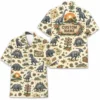 Personalized Dinosaur Summer Beach Aloha Hawaiian Shirt For Men And Women, Short Sleeve Funny Prehistoric Animal Island Vacation, Custom Name Button Down - Style 6