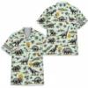 Personalized Dinosaur Summer Beach Aloha Hawaiian Shirt For Men And Women, Short Sleeve Funny Prehistoric Animal Island Vacation, Custom Name Button Down - Style 8