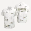 Personalized Duck Hunting Hawaiian Shirt For Men And Women, Short Sleeve Marshland Wildlife Print, Custom Name Summer Button Down - Style 5