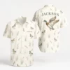 Personalized Duck Hunting Hawaiian Shirt For Men And Women, Short Sleeve Serene Wildlife Print, Custom Name Summer Button Down - Style 4