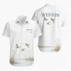 Personalized Duck Hunting Hawaiian Shirt For Men And Women, Short Sleeve Serene Wildlife Print, Custom Name Summer Button Down - Style 7