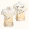 Personalized Duck Hunting Hawaiian Shirt For Men And Women, Short Sleeve Serene Wildlife Print, Custom Name Summer Button Down - Style 9