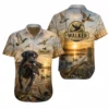 Personalized Duck Hunting Hawaiian Shirt For Men And Women, Short Sleeve Sunset Waterfowl Print, Custom Name Summer Button Down - Style 10