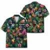 Personalized Gorilla Monkey Tropical Fruit Aloha Hawaiian Shirt For Men And Women, Short Sleeve Funny Wildlife Vacation, Custom Name Button Down - Style 1