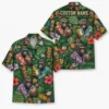 Personalized Gorilla Monkey Tropical Fruit Aloha Hawaiian Shirt For Men And Women, Short Sleeve Funny Wildlife Vacation, Custom Name Button Down - Style 10
