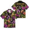 Personalized Gorilla Monkey Tropical Fruit Aloha Hawaiian Shirt For Men And Women, Short Sleeve Funny Wildlife Vacation, Custom Name Button Down - Style 2