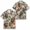 Personalized Gorilla Monkey Tropical Jungle Beach Aloha Hawaiian Shirt For Men And Women, Short Sleeve Funny Wildlife, Custom Name Button Down - Style 10