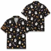 Personalized Halloween Ghost Hawaiian Shirt, Cute Spooky Pumpkin Aloha Shirt, Custom Name Festival Party Shirt For Men And Women - Style 3