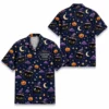 Personalized Halloween Ghost Hawaiian Shirt, Cute Spooky Pumpkin Aloha Shirt, Custom Name Festival Party Shirt For Men And Women - Style 6