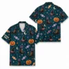 Personalized Halloween Ghost Hawaiian Shirt, Cute Spooky Pumpkin Aloha Shirt, Custom Name Festival Party Shirt For Men And Women - Style 8