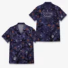 Personalized Halloween Night Hawaiian Shirt, Spooky Moon And Bats Aloha Shirt, Custom Name Festival Party Shirt For Men And Women - Style 10