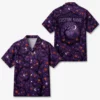 Personalized Halloween Night Hawaiian Shirt, Spooky Moon And Bats Aloha Shirt, Custom Name Festival Party Shirt For Men And Women - Style 5