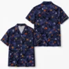 Personalized Halloween Night Hawaiian Shirt, Spooky Moon And Bats Aloha Shirt, Custom Name Festival Party Shirt For Men And Women - Style 9
