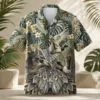 Personalized Mallard Duck Hunting Hawaiian Shirt For Men, Short Sleeve Tropical Nature Print, Custom Name Summer Button Down - Style 10