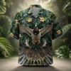 Personalized Mallard Duck Hunting Hawaiian Shirt For Men, Short Sleeve Tropical Nature Print, Custom Name Summer Button Down - Style 5