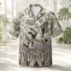 Personalized Mallard Duck Hunting Hawaiian Shirt For Men, Short Sleeve Tropical Nature Print, Custom Name Summer Button Down - Style 7