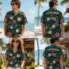 Personalized Opossum Tropical Hawaiian Shirt For Men And Women, Short Sleeve Funny Wildlife Island Vacation Print, Custom Name Summer Button Down - View 1